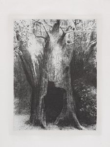 我陷入孤独 作者 奥迪隆·雷顿（Odilon Redon）