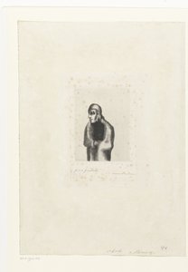 小预拉特 小主教（物体上的标题） 作者 奥迪隆·雷顿（Odilon Redon）