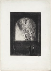灯光 作者 奥迪隆·雷顿（Odilon Redon）