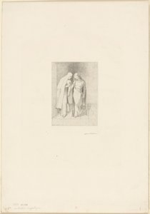 神秘对话 作者 奥迪隆·雷顿（Odilon Redon）