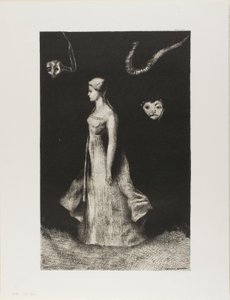 痴迷 作者 奥迪隆·雷顿（Odilon Redon）