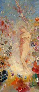 潘多拉，1914年 作者 奥迪隆·雷顿（Odilon Redon）