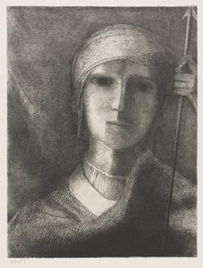 帕西法尔》，1892年。 作者 奥迪隆·雷顿（Odilon Redon）