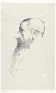 罗杰-马克思肖像 作者 奥迪隆·雷顿（Odilon Redon）
