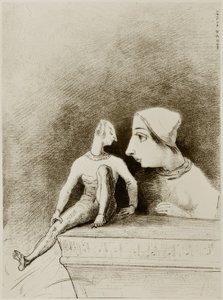 阿谀 作者 奥迪隆·雷顿（Odilon Redon）