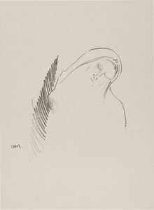 睡眠 作者 奥迪隆·雷顿（Odilon Redon）