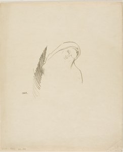 睡眠 作者 奥迪隆·雷顿（Odilon Redon）
