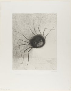 蜘蛛 作者 奥迪隆·雷顿（Odilon Redon）