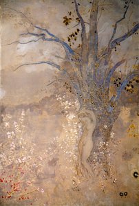 春天，c1910。 作者 奥迪隆·雷顿（Odilon Redon）