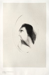 额骨的宽度和平整度 作者 奥迪隆·雷顿（Odilon Redon）