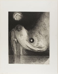 佛陀 作者 奥迪隆·雷顿（Odilon Redon）