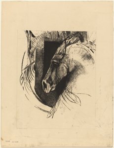 充电器 作者 奥迪隆·雷顿（Odilon Redon）
