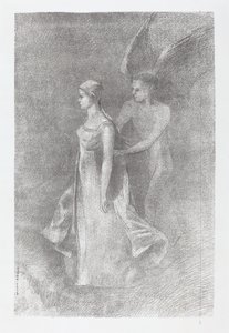 闹鬼 (Hantise) 作者 奥迪隆·雷顿（Odilon Redon）