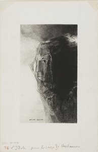 偶像》，埃米尔-韦尔海伦《星期天》中的插图 作者 奥迪隆·雷顿（Odilon Redon）