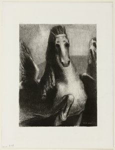 翼 作者 奥迪隆·雷顿（Odilon Redon）