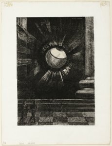 幻象》，《梦中》第八版 作者 奥迪隆·雷顿（Odilon Redon）