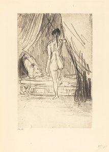 Volupte, Fantome Elastique!(快乐，有弹性的幻影！) 作者 奥迪隆·雷顿（Odilon Redon）