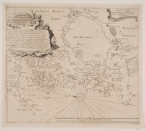 1719 年 Tordenskjold 袭击 Gammel Elfborg