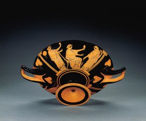 阁楼红色-刻，大约公元前470年（兵马俑）（另请参阅2636771-2） 作者 俄狄浦斯画家（到）