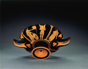 阁楼红色花式奇力克斯，约公元前470年 作者 俄狄浦斯画家