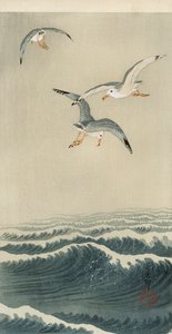 海鸥在海上 作者 大原功臣
