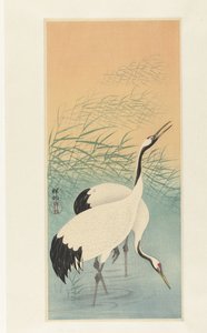 两台起重机 作者 大原功臣