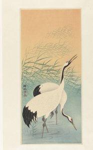 两台起重机 作者 大原功臣