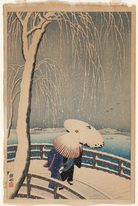 雪中的雨伞 作者 大原书臣