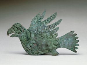 Falcon切断，公元前200年 - 公元100年（铜） 作者 俄亥俄州合和文化