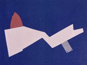 宇宙战争：奥尔加·罗萨诺娃 (Olga Rosanova) 的拼贴作品，1916 年 1 月