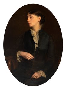 菲德莉亚-布里奇斯肖像 作者 奥利弗·英格拉汉姆·莱