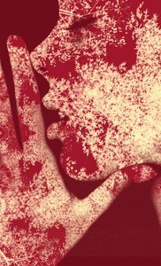 丙烯酸剖面图》，2018 年（数字混合媒介） 作者 