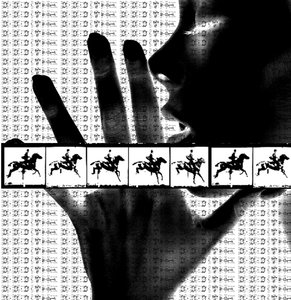 工作室，2021 年（数字混合媒体） 作者 