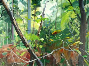 2015年10月Forett（布面丙烯） 作者 奥利维尔·莫雷尔（Olivier Morel）
