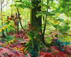 2014年3月Forett（布面丙烯） 作者 奥利维尔·莫雷尔（Olivier Morel）
