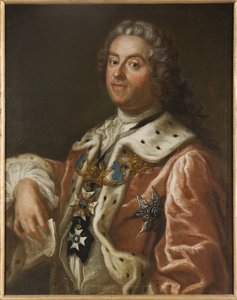 Comyte Charles Gustave de Tessin - Portrait of Carl Gustaf Tessin (1695-1770), by Arenius, Olof (1700-1766). Oil on canvas 作者 Olof Arenius