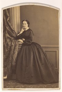 欧仁妮皇后，1860年。