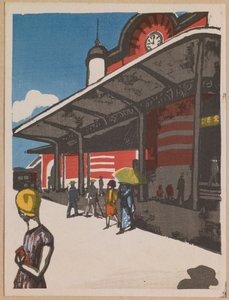 东京站，选自 "东京回忆 "系列