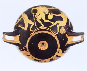 Attic Red-figure kylix，公元前500  -  480年（陶瓷）