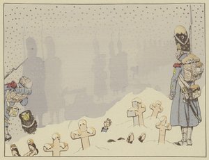 1807年2月8日，拿破仑最血腥的战争中的Eylau战役