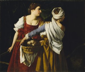 朱迪思（Judith）和她的女仆与荷罗弗尼斯（Holofernes）团长