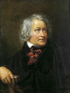 雕塑家贝特尔·托瓦尔森（Bertel Thorvaldsen）的肖像，1833年。