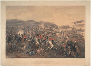 1854年10月25日在巴拉克拉瓦战役中