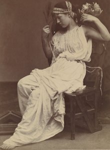 Flora Contemplating Vanity, 1860年。
