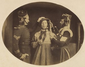 他的国家的希望，1855年。