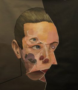 有可能》，2021 年（亚麻布油画）