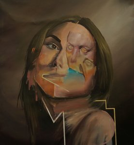 纯净，2021-23（亚麻布油画）