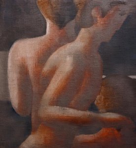 三幕，银fr三 作者 奥斯卡·施勒默（Oskar Schlemmer）