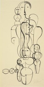 图形计划K 1 作者 奥斯卡·施勒默（Oskar Schlemmer）