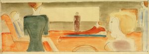 内部与六个数字我 作者 奥斯卡·施勒默（Oskar Schlemmer）